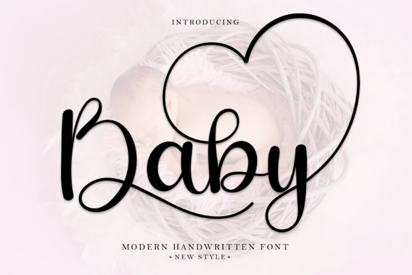 Baby Font: A Handwritten Typeface for Charming Designs