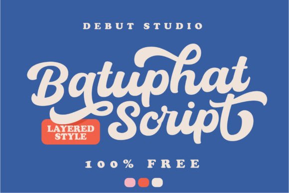 Batuphat: Where Bold Script Meets Modern Branding