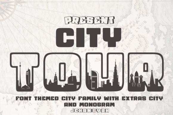 City Tour: A Display Font That Brings the World to Your Designs