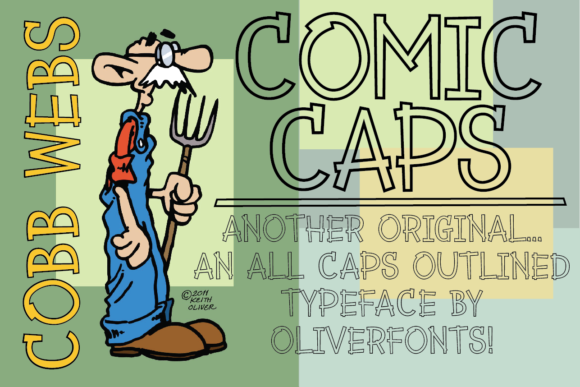 Comic Caps: The Playful Display Font That Brings Designs to Life