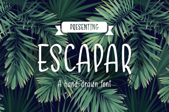 Escapar: The Creative Script Font That Brings Ideas to Life
