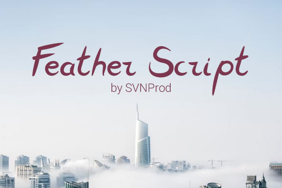 Feather Script: The Free Font That Adds Elegant Flow