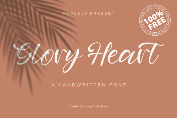 Glory Heart: The Script Font That Dances Off the Page