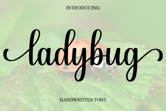 Ladybug Font: Adding a Joyful, Handwritten Touch to Your Designs