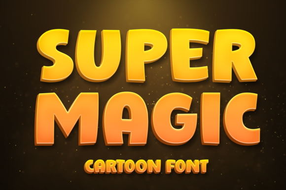 Super Magic: The Playful Display Font for Creative Projects