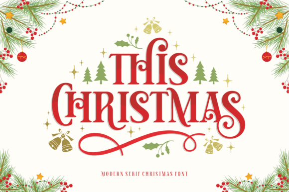 This Christmas Font: Your Secret Weapon for Festive Design