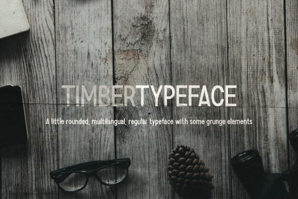 Timber: A Font That Builds Bold Visual Identities