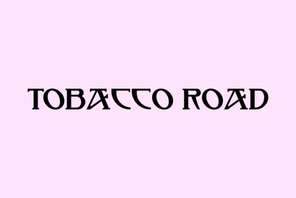 Tobacco Road: The Retro Serif Font with Timeless Appeal
