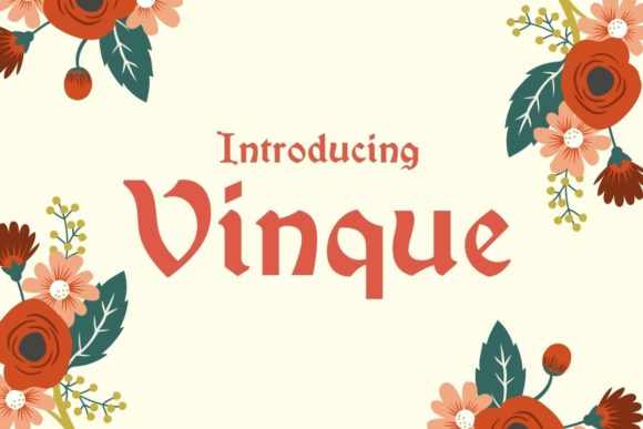 Vinque: A Modern Designer's Guide to This Blackletter Font