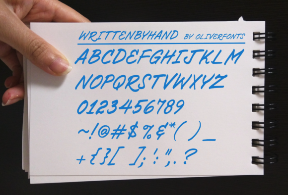 Written by Hand: A Font That Brings Authenticity to Your Projects